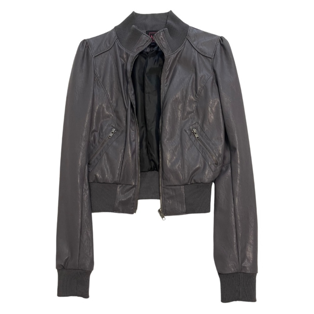 Material Girl Gray Bomber S